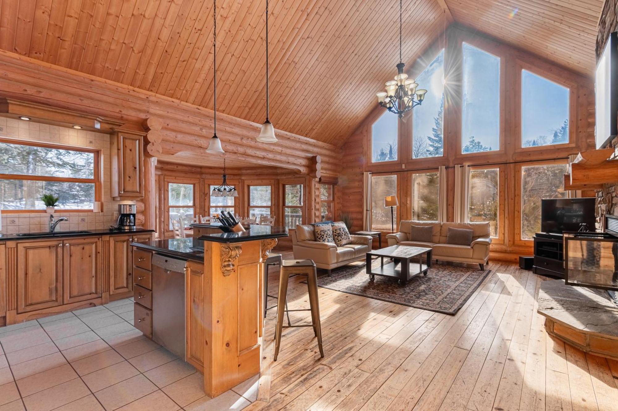 Fiddler Lake Resort Chalet 4 Cerf Mille-Isles 外观 照片